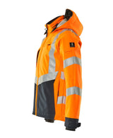 Mascot Blackpool zweifarbig WarnSoftshelljacke – orange/schwarzblau