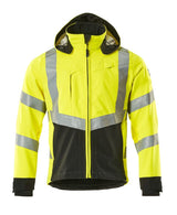 Mascot Blackpool zweifarbig WarnSoftshelljacke – gelb/schwarz