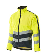 Mascot Sheffield Warnschutz Fleecejacke – gelb/schwarzblau