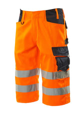 Mascot Luton Safe Supreme Warn-Piratenhose – orange/schwarzblau