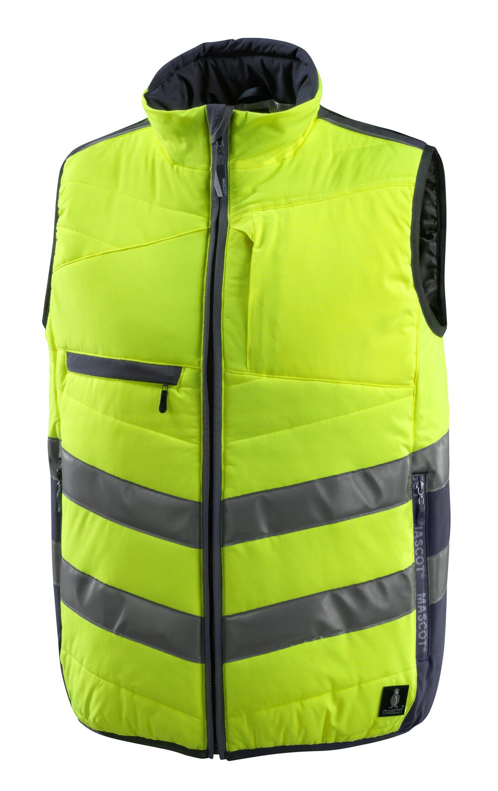 Mascot Grimsby Safe Supreme Warn-Thermoweste – gelb/schwarzblau