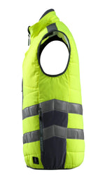 Mascot Grimsby Safe Supreme Warn-Thermoweste – gelb/schwarzblau