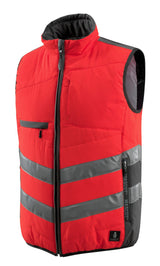 Mascot Grimsby Safe Supreme Warn-Thermoweste – rot/anthrazit