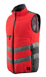 Mascot Grimsby Safe Supreme Warn-Thermoweste – rot/anthrazit