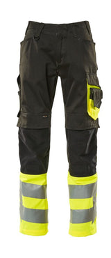 Mascot Leeds Safe Supreme Warnschutzhose – schwarz/gelb