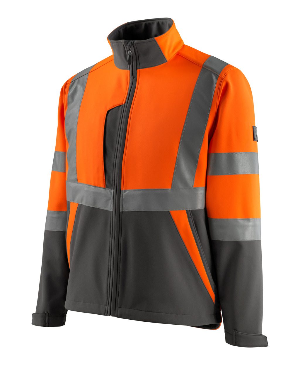 Mascot Kiama Safe Light Warn-Softshelljacke – warnorange/anthrazit