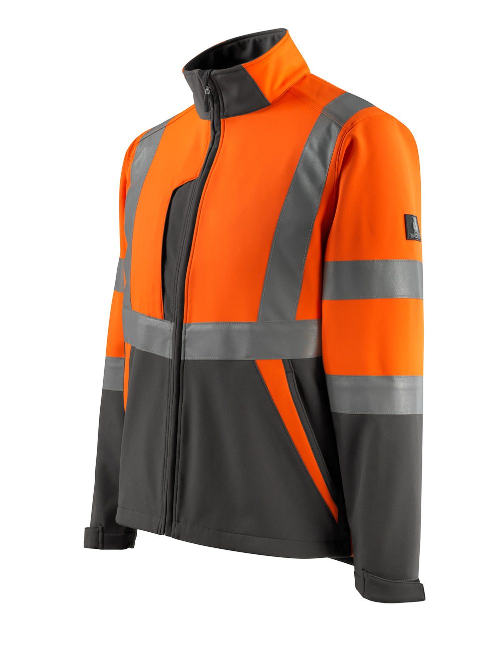 Mascot Kiama Safe Light Warn-Softshelljacke – warnorange/anthrazit