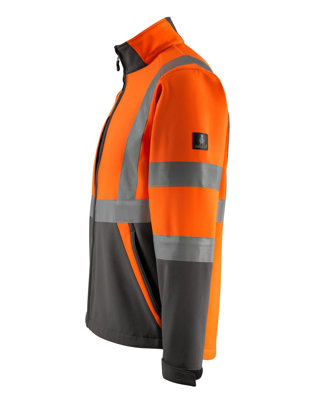 Mascot Kiama Safe Light Warn-Softshelljacke – warnorange/anthrazit