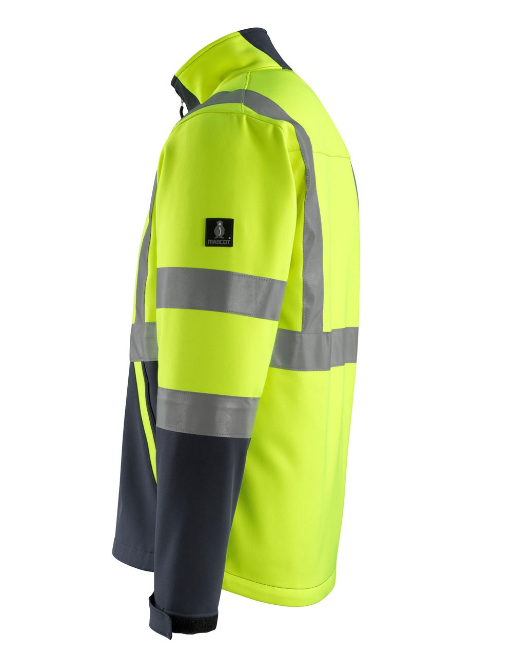 Mascot Kiama Safe Light Warn-Softshelljacke – gelb/schwarzblau