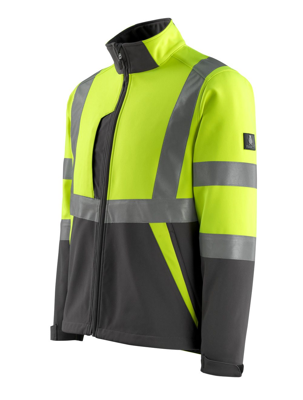 Mascot Kiama Safe Light Warn-Softshelljacke – warngelb/anthrazit