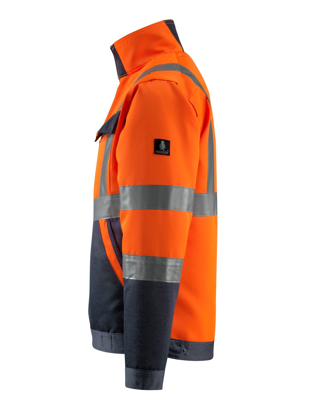 Mascot Forster Safe Light Warnschutzjacke – orange/schwarzblau