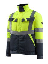 Mascot Forster Safe Light Warnschutzjacke – gelb/schwarzblau