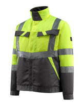 Mascot Forster Safe Light Warnschutzjacke – gelb/dunkelanthrazit