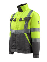 Mascot Forster Safe Light Warnschutzjacke – gelb/dunkelanthrazit
