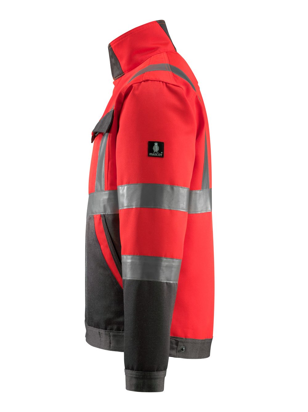 Mascot Forster Safe Light Warnschutzjacke – rot/dunkelanthrazit