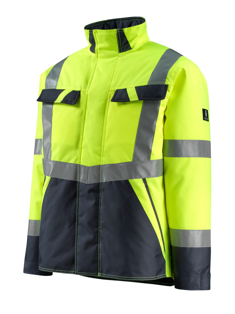 Mascot Penrith Safe Light Warn-Pilotjacke – gelb/schwarzblau