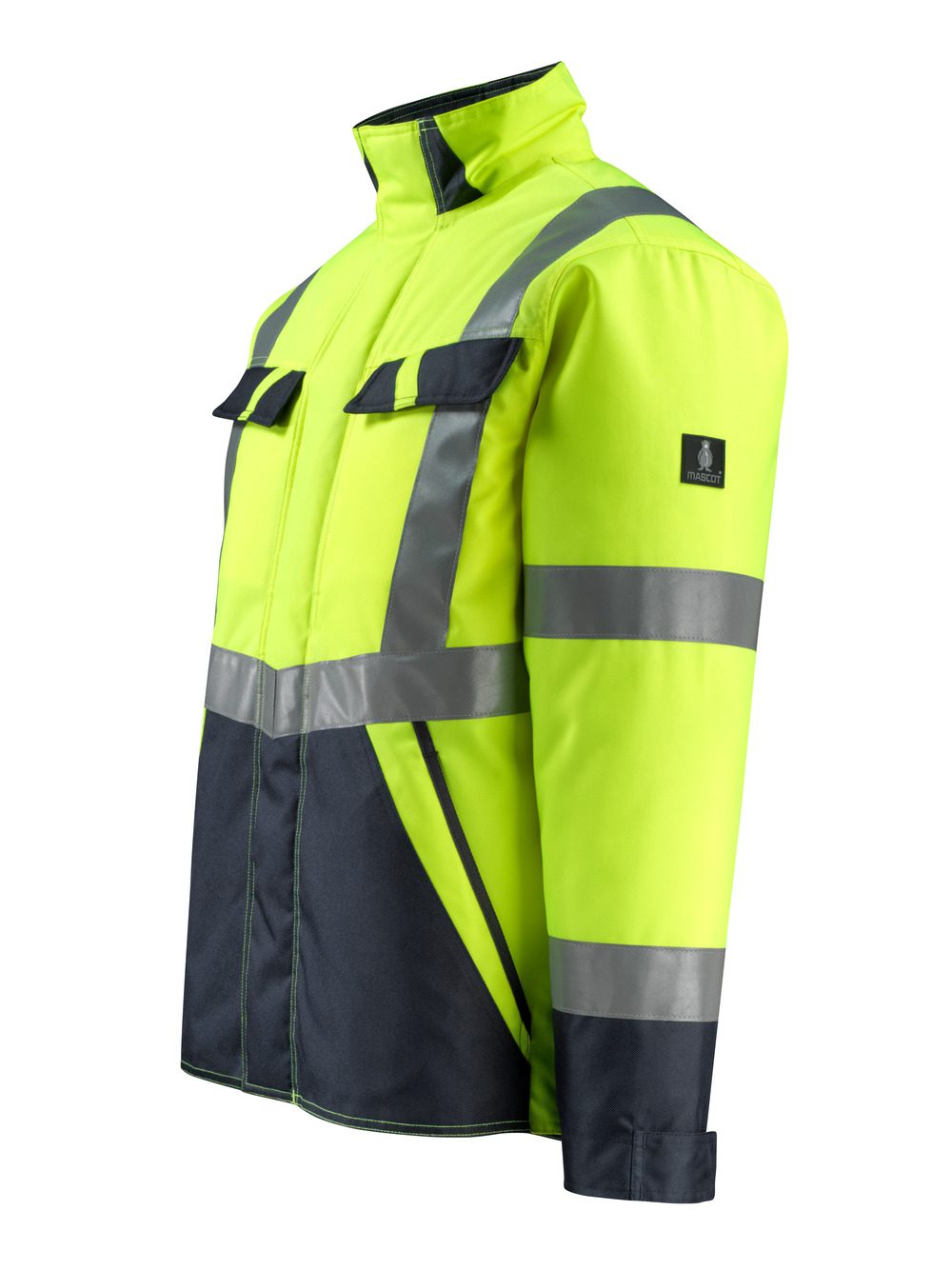 Mascot Penrith Safe Light Warn-Pilotjacke – gelb/schwarzblau