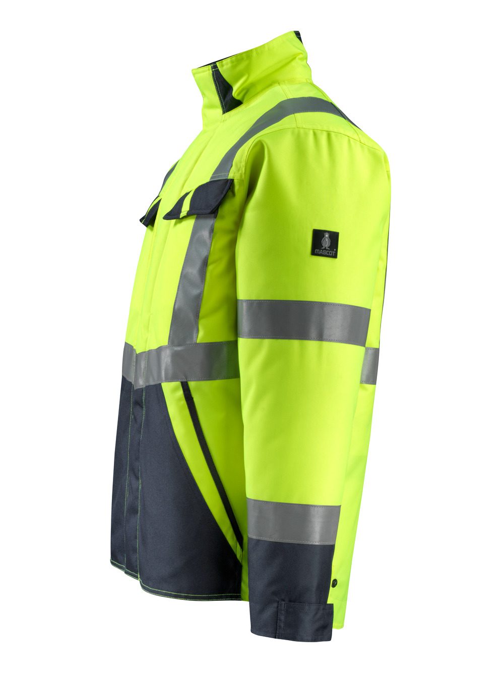 Mascot Penrith Safe Light Warn-Pilotjacke – gelb/schwarzblau