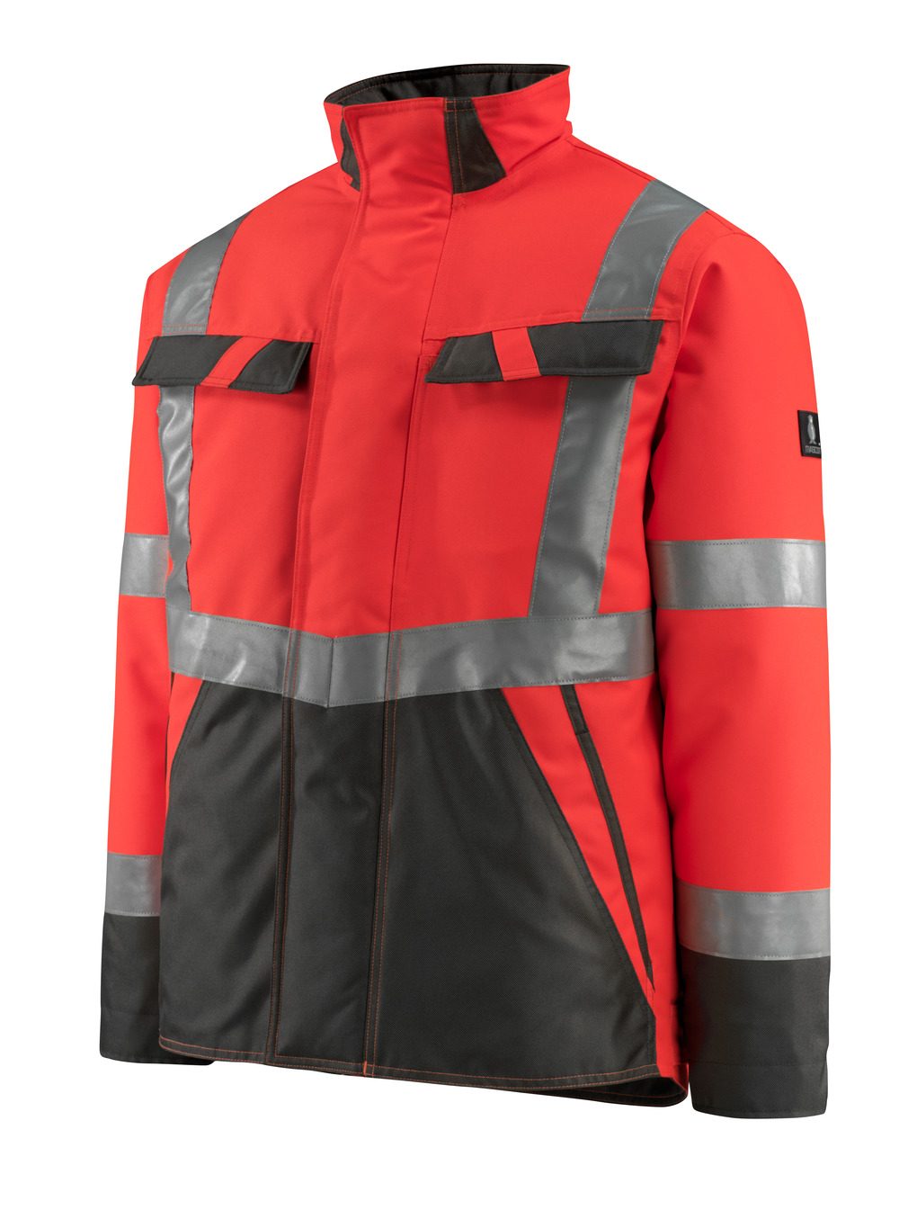 Mascot Penrith Safe Light Warn-Pilotjacke – rot/anthrazit
