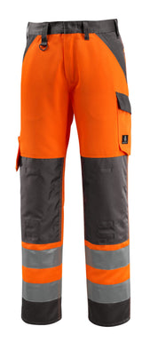 Mascot Maitland Safe Light Warnschutz Hose – orange/dunkelanthrazit