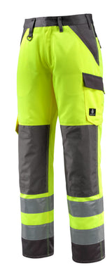Mascot Maitland Safe Light Warnschutz Hose – gelb/dunkelanthrazit