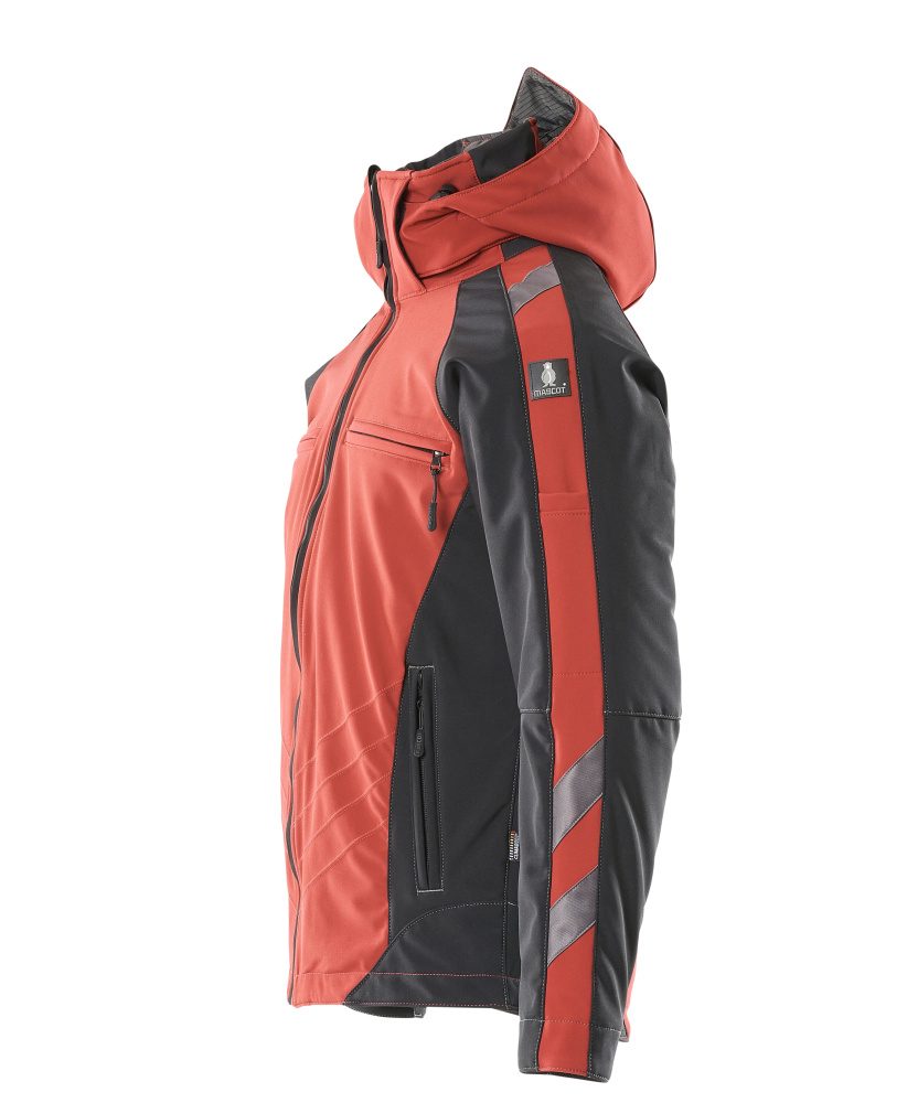 Mascot Darmstadt Unique Softshelljacke – rot/schwarz