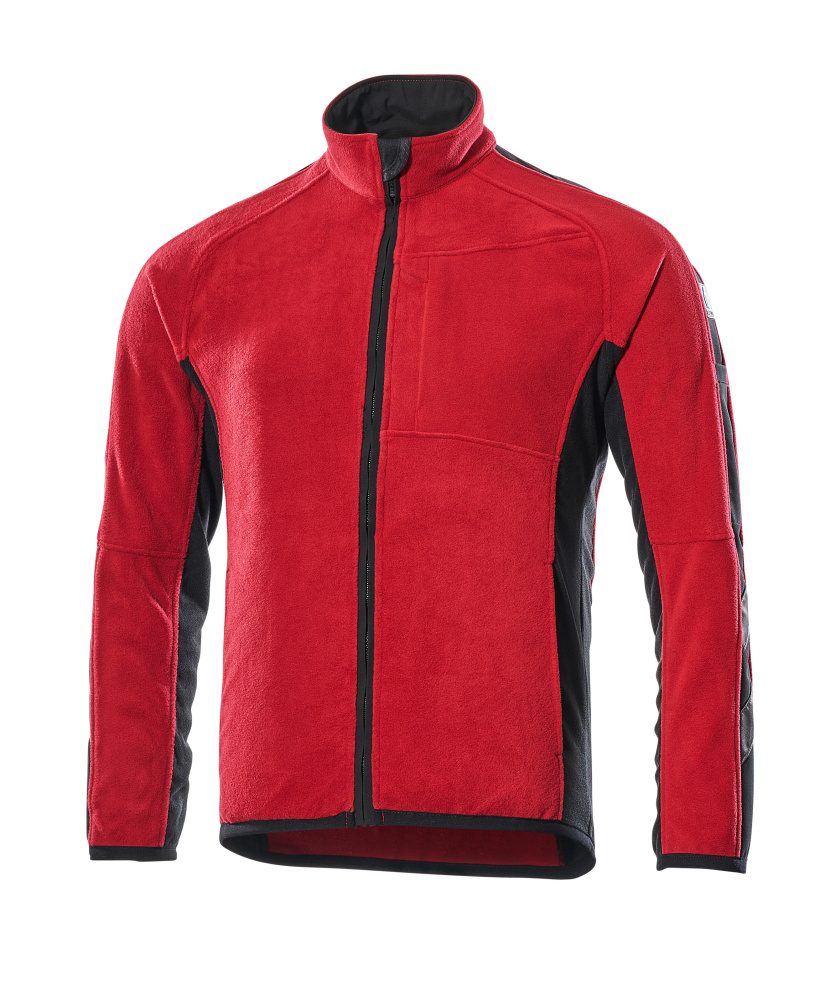 Mascot Hannover Unique Fleecejacke – rot/schwarz