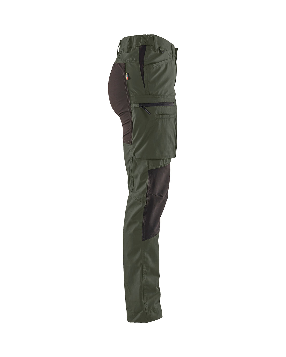 Blåkläder Damen 7159 166g/m² Stretch Servicehose – armygrün/schwarz