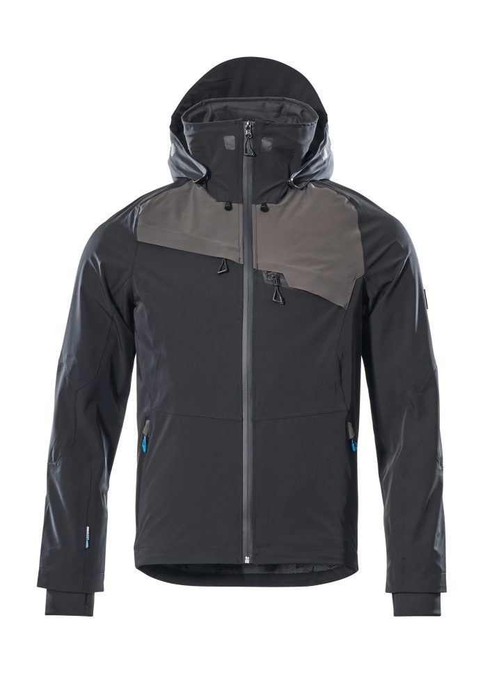 Mascot Advanced Stretch-Regenjacke – schwarz
