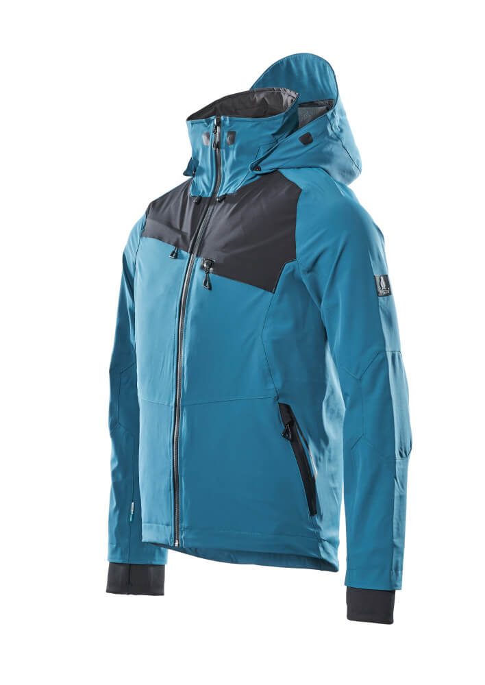 Mascot Advanced Stretch-Regenjacke – petrol