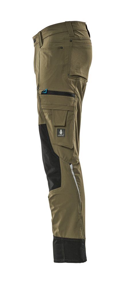 Mascot 17179-311 Advanced Stretch Bundhose – moosgrün