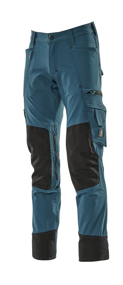 Mascot 17179-311 Advanced Stretch Bundhose – dunkelpetroleum