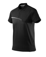 Mascot mit Brusttasche Advanced Poloshirt – schwarz