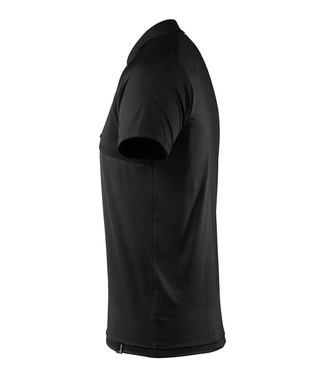 Mascot mit Brusttasche Advanced Poloshirt – schwarz