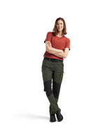 Blåkläder Damen 7159 166g/m² Stretch Servicehose – armygrün/schwarz