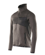 Mascot Accelerate Fleecepullover – dunkelanthrazit/schwarz