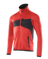 Mascot Accelerate Fleecepullover – verkehrsrot/schwarz