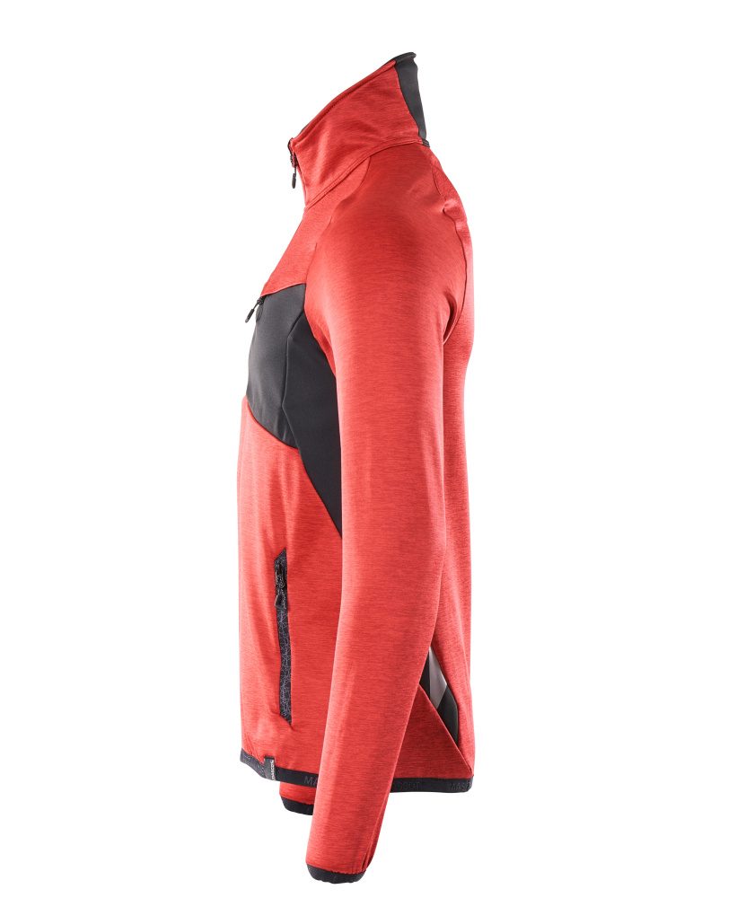 Mascot Accelerate Fleecepullover – verkehrsrot/schwarz