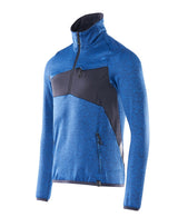 Mascot Accelerate Fleecepullover – azurblau/schwarzblau