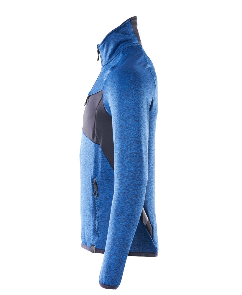 Mascot Accelerate Fleecepullover – azurblau/schwarzblau