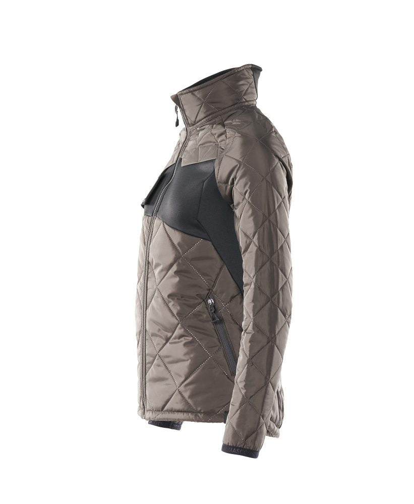 Mascot Damen mit Climascot Accelerate Steppjacke – dunkelanthrazit/schwarz