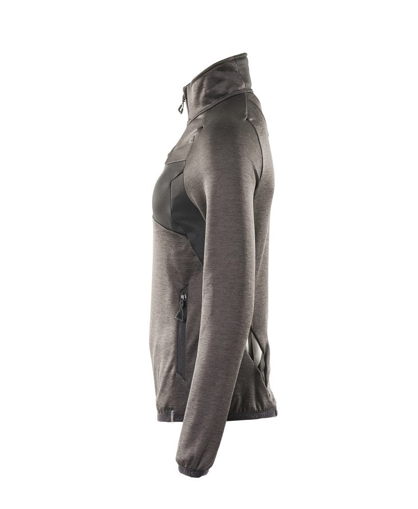 Mascot Damen Accelerate Fleecepullover – dunkelanthrazit/schwarz
