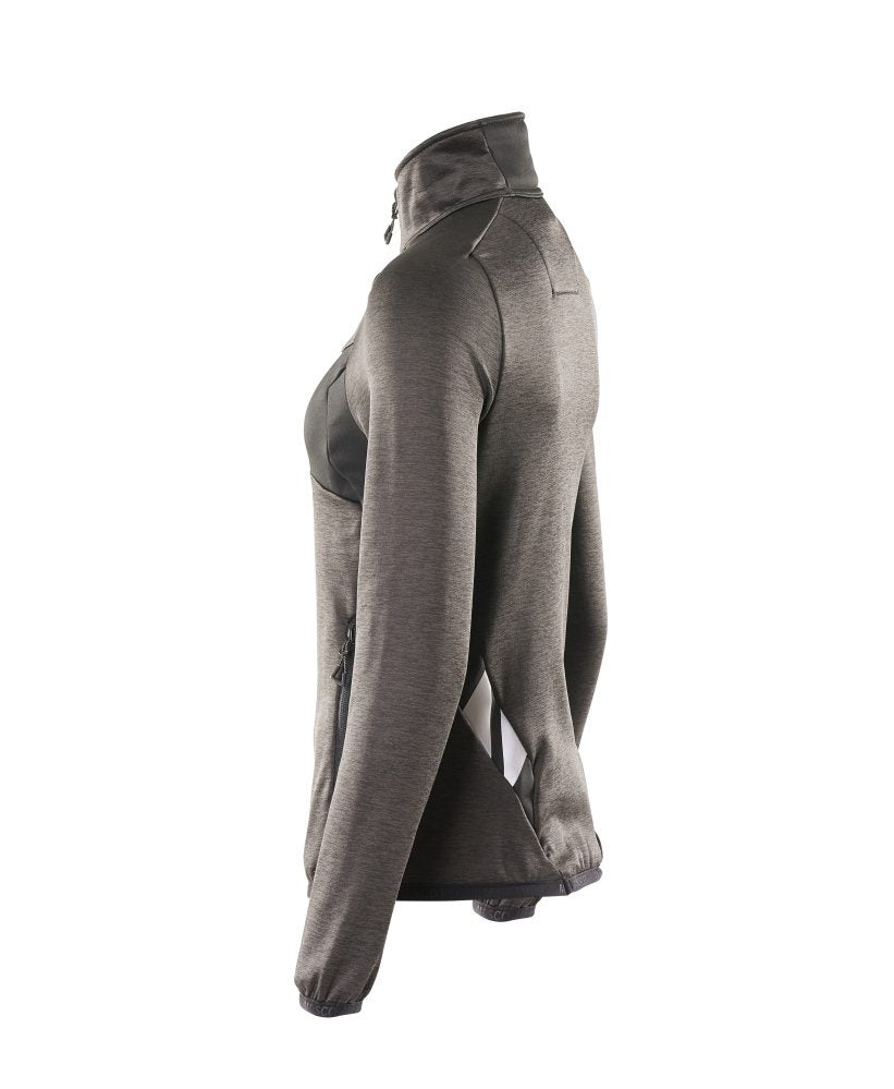 Mascot Damen Accelerate Fleecepullover – dunkelanthrazit/schwarz