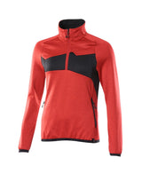 Mascot Damen Accelerate Fleecepullover – verkehrsrot/schwarz