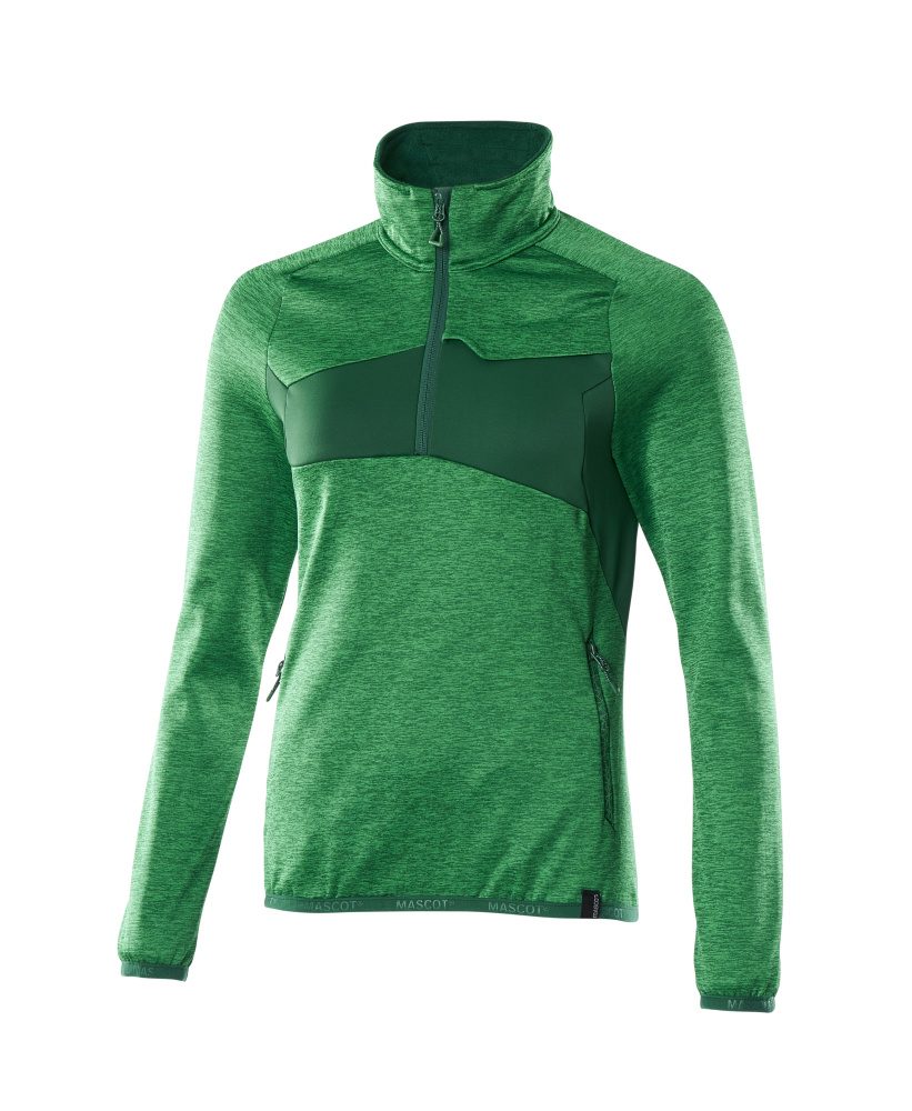 Mascot Damen Accelerate Fleecepullover – grasgrün/grün