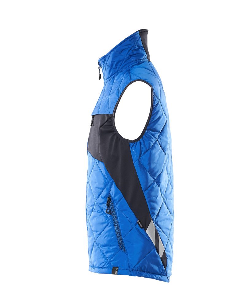 Mascot Accelerate Steppweste mit Climascot – azurblau/schwarzblau