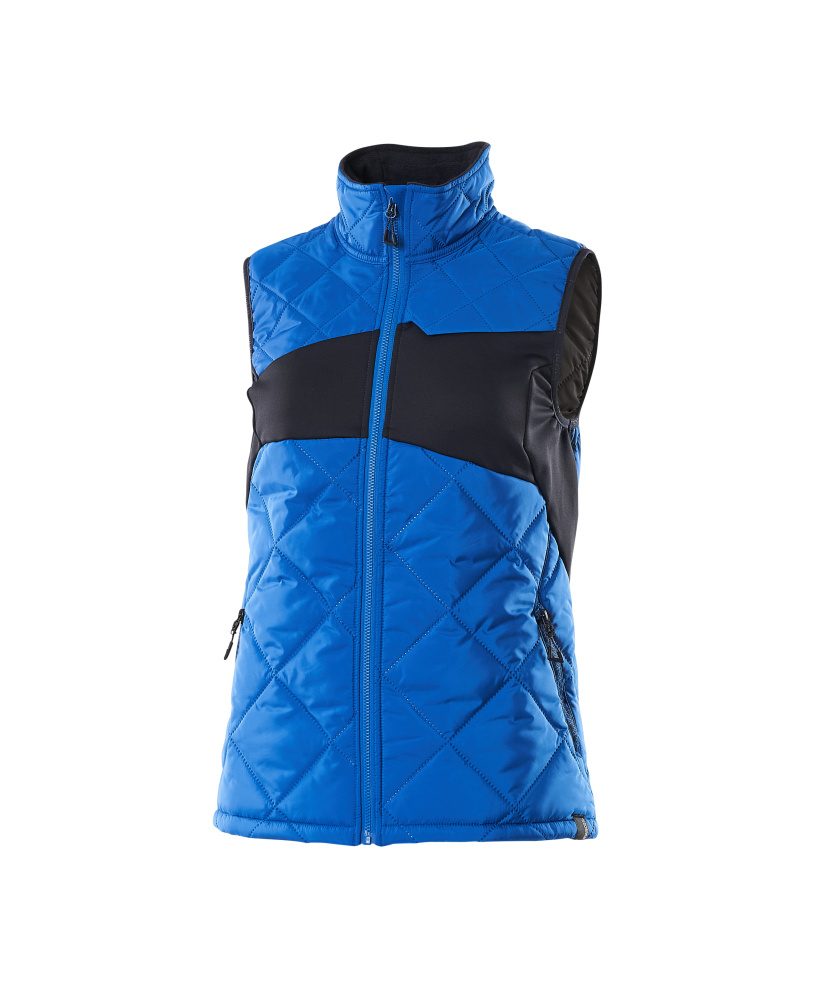 Mascot Damen mit Climascot Accelerate Steppweste – azurblau/schwarzblau