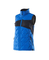 Mascot Damen mit Climascot Accelerate Steppweste – azurblau/schwarzblau