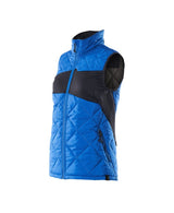 Mascot Damen mit Climascot Accelerate Steppweste – azurblau/schwarzblau