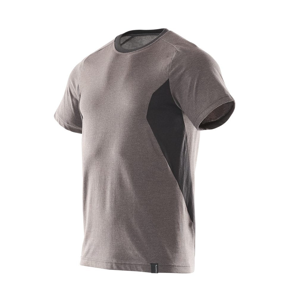 Mascot Accelerate 100% Baumwolle T-Shirt – dunkelanthrazit/schwarz
